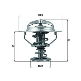 LEXUS Kühlwasserthermostat von MAHLE ORIGINAL