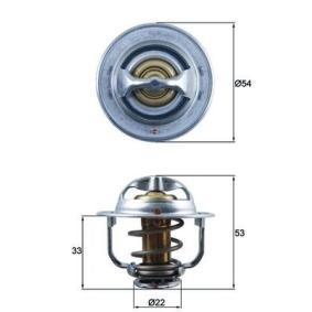 Kühlwasserthermostat von MAHLE ORIGINAL