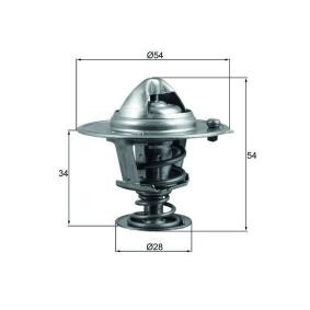 HYUNDAI Kühlwasserthermostat von MAHLE ORIGINAL