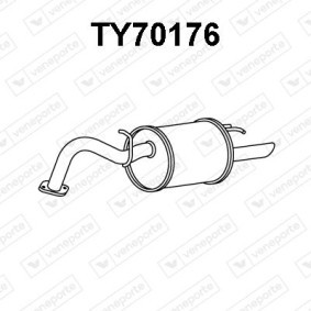 Endschalldämpfer TY70176 von VENEPORTE günstig für 89,64 € online kaufen