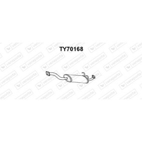 Vorschalldämpfer TY70499