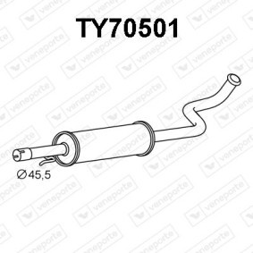 Vorschalldämpfer TY70501