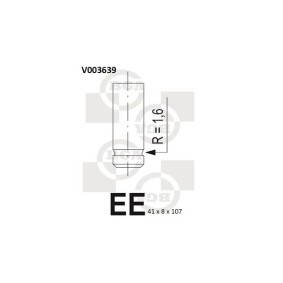 Comprar Válvula de admisión de BGA V003639 a bajo precio de 9,72 €