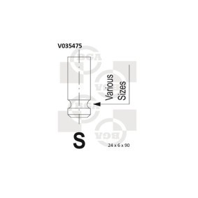Comprar Válvula de escape de BGA V035475 a bajo precio de 9,03 €
