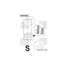 Comprar Válvula de escape de BGA V162331 a bajo precio de 9,72 €