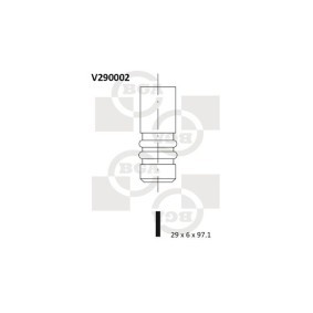 Comprar Válvula de admisión de BGA V290002 a bajo precio de 13,14 €