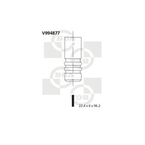 Compre Válvula de escape de BGA online para Combo Mk III (D) Furgón / Familiar (X12) a precios moderados
