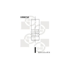 Comprar Válvula de admisión de BGA V998710 a bajo precio de 7,80 €