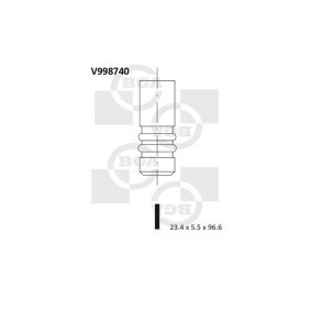 Auslaßventil V998740