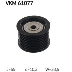 Achetez des Galet enrouleur de courroie d'accessoire SKF VKM 61077 à prix pour 39,68 €