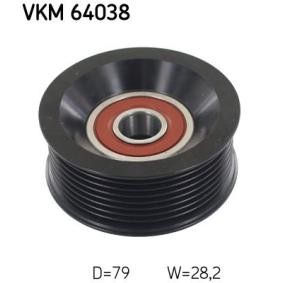 Acquista Galoppino guidacinghia, cinghia Poly-V da SKF VKM 64038 a buon mercato per soli 74,55 €