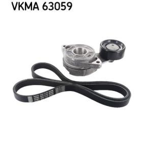 Achetez des Jeu de courroies trapézoïdales à nervures SKF VKMA 63059 à prix pour 170,76 €