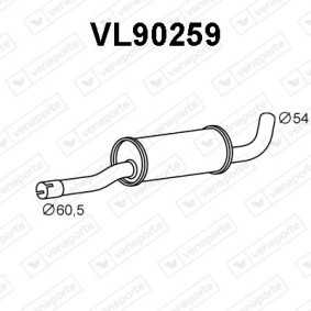 Vorschalldämpfer VL90259