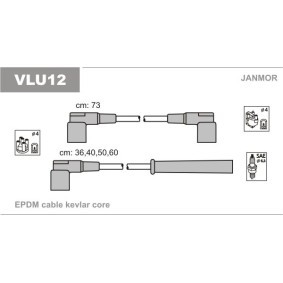 Compre Jogo de cabos de ignição da JANMOR VLU12 a um preço baixo por 17,97 €