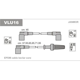 Compre Jogo de cabos de ignição da JANMOR VLU16 a um preço baixo por 27,36 €