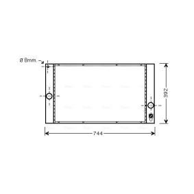 Acquista Radiatore motore da AVA COOLING SYSTEMS VOA2141 a buon mercato per soli 264,36 €