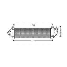 Comprar Intercooler de AVA COOLING SYSTEMS VOA4134 a bajo precio de 206,69 €