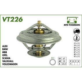 Kühlwasserthermostat von MTE-THOMSON