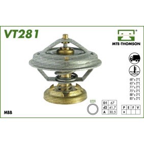 Achetez des Thermostat d'eau MTE-THOMSON VT281.85 à prix pour 19,47 €