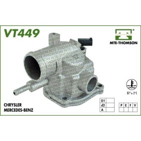 Achetez des Thermostat d'eau MTE-THOMSON VT449.87 à prix pour 54,04 €