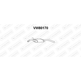 VOLKSWAGEN Endschalldämpfer von VENEPORTE