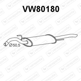 VOLKSWAGEN Endschalldämpfer von VENEPORTE