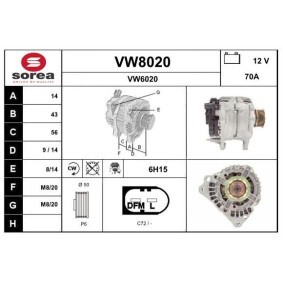 Lichtmaschine von SNRA