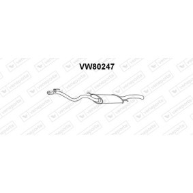 VOLKSWAGEN Endschalldämpfer von VENEPORTE