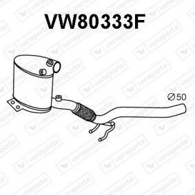 Partikelfilter (DPF) für VW von VENEPORTE