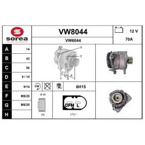 Lichtmaschine von SNRA