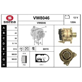 Lichtmaschine von SNRA