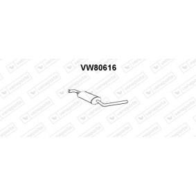 Mittelschalldämpfer VW80616 von VENEPORTE günstig für 127,17 € online kaufen