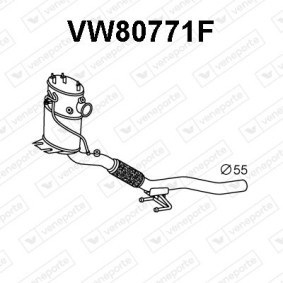 Partikelfilter (DPF) für VW von VENEPORTE