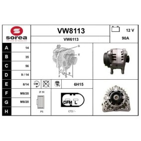 Lichtmaschine von SNRA