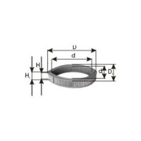 Kjøp Luftfilter av PZL Filters WA25280 til den lave prisen 130,30 NOK