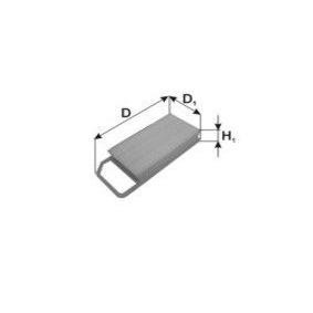 Kjøp Luftfilter av PZL Filters WA50348 til den lave prisen 217,69 NOK