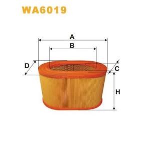 Luftfilter WA6019 von WIX FILTERS günstig für 33,11 € online kaufen