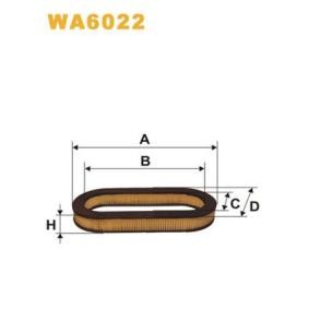 Luftfilter für SUBARU von WIX FILTERS