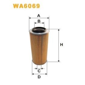 Luftfilter für NISSAN von WIX FILTERS