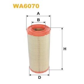 Köp Luftfilter av WIX FILTERS WA6070 till det låga priset 224,86 kr