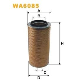 Luftfilter von WIX FILTERS WA6085