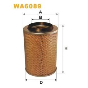 Kjøp Luftfilter av WIX FILTERS WA6089 til den lave prisen 304,96 NOK