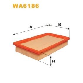 Kjøp Luftfilter av WIX FILTERS WA6186 til den lave prisen 65,13 NOK