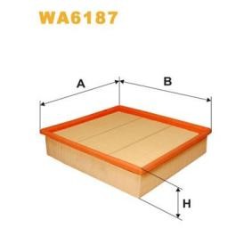 Luftfilter von WIX FILTERS WA6187