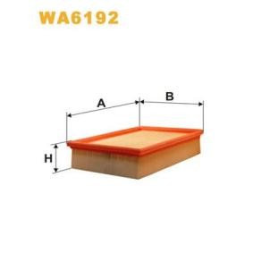 Kjøp Luftfilter av WIX FILTERS WA6192 til den lave prisen 173,24 NOK