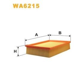 Kjøp Luftfilter av WIX FILTERS WA6215 til den lave prisen 165,11 NOK