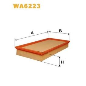 Kjøp Luftfilter av WIX FILTERS WA6223 til den lave prisen 166,73 NOK
