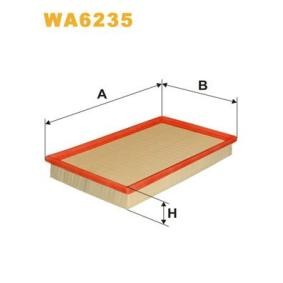 Kjøp Luftfilter av WIX FILTERS WA6235 til den lave prisen 176,49 NOK