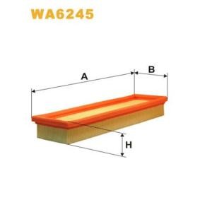 Kjøp Luftfilter av WIX FILTERS WA6245 til den lave prisen 116,20 NOK