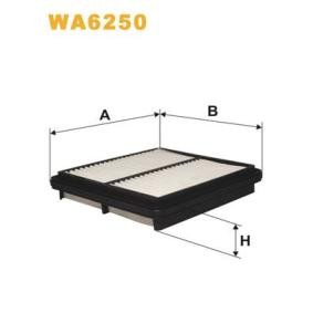 Køb Luftfilter af WIX FILTERS WA6250 til den lave pris 62,33 DKK